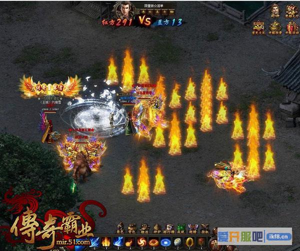 51传奇霸业夜战比奇争先锋