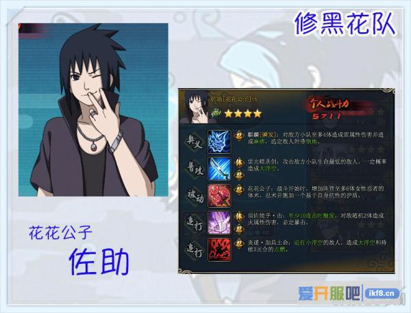 火影忍者OL水主黑土搭配阵容推荐