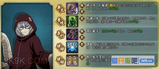 火影忍者ol新限时宝箱三位忍者详细解析