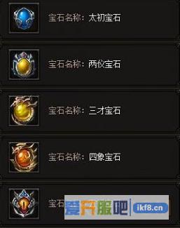 传奇霸业宝石有哪些好处