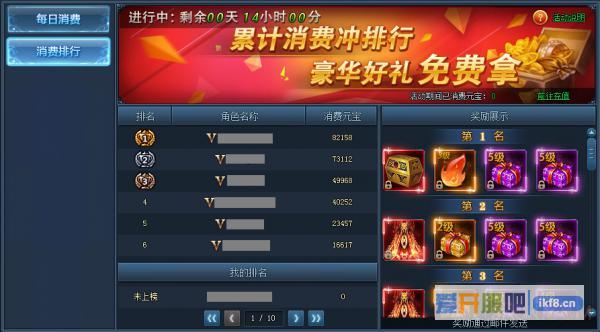 神仙劫消费排行