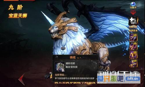 神印王座坐骑8升9